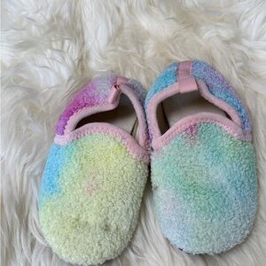 Rainbow Boys Girls House Slippers Home Shoes Winter Indoor shoes 30-31